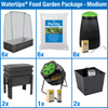 Sustainable food gardens are possible with WaterUps Food Garden Kits - ideal for home gardeners, hotel gardeners, school and community gardeners