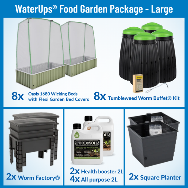 WaterUps Food Garden Package - Large