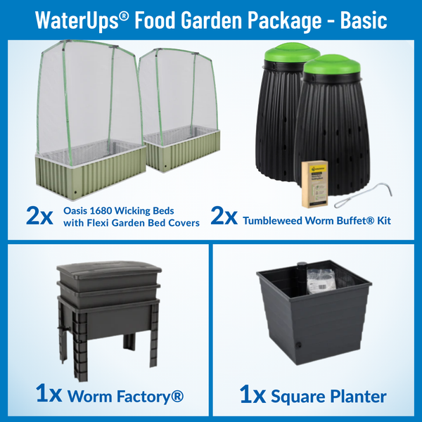 WaterUps Food Garden Package - Basic Kit