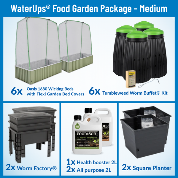 WaterUps Food Garden Package - Medium