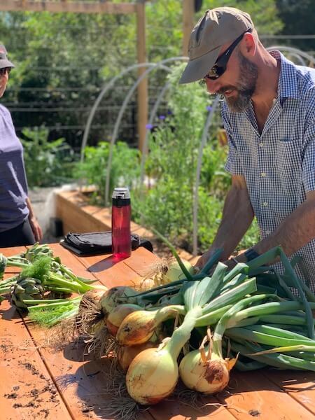 Eric with vegies-2