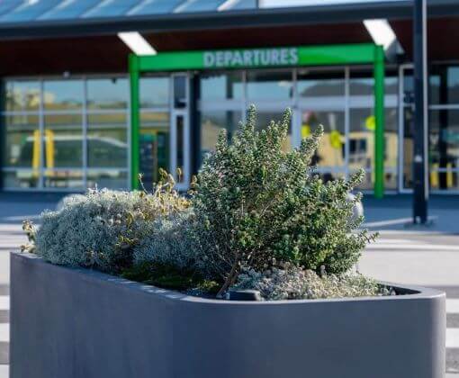 WaterUps® planters in one of Australia’s driest capital cities