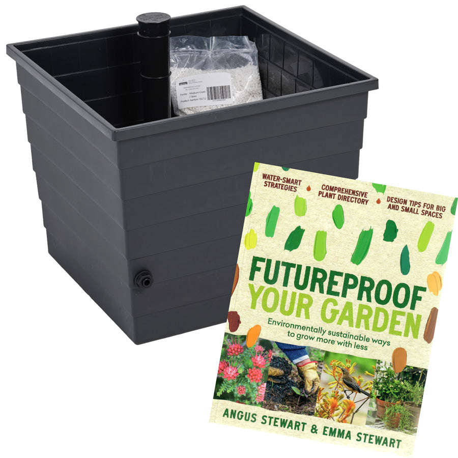 WaterUps Planter with FutureProof Garden Book
